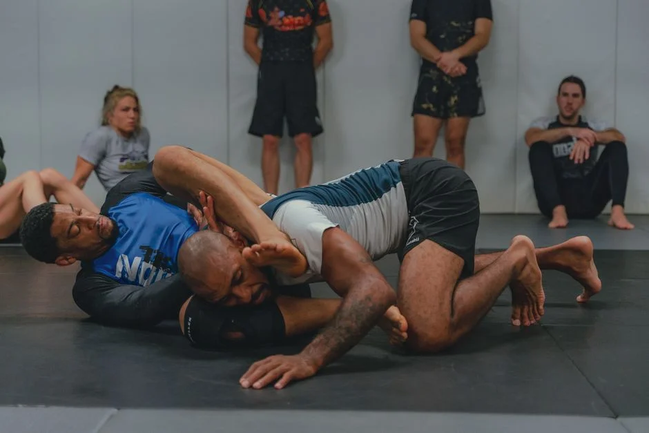 Jon Jones grappling